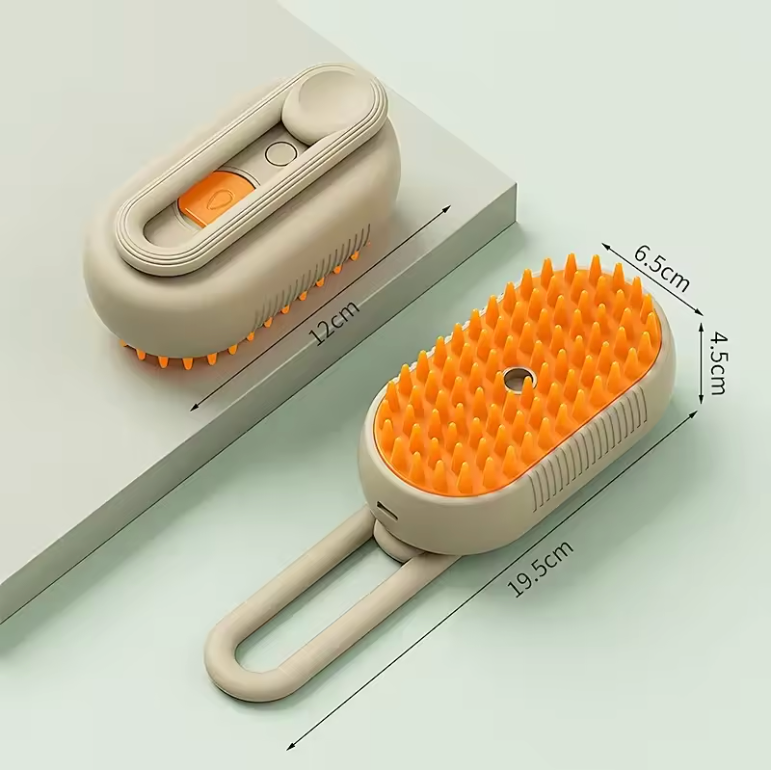 Steam Brush Pet Grooming Pro