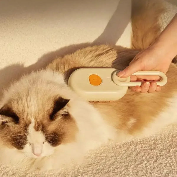 Steam Brush Pet Grooming Pro